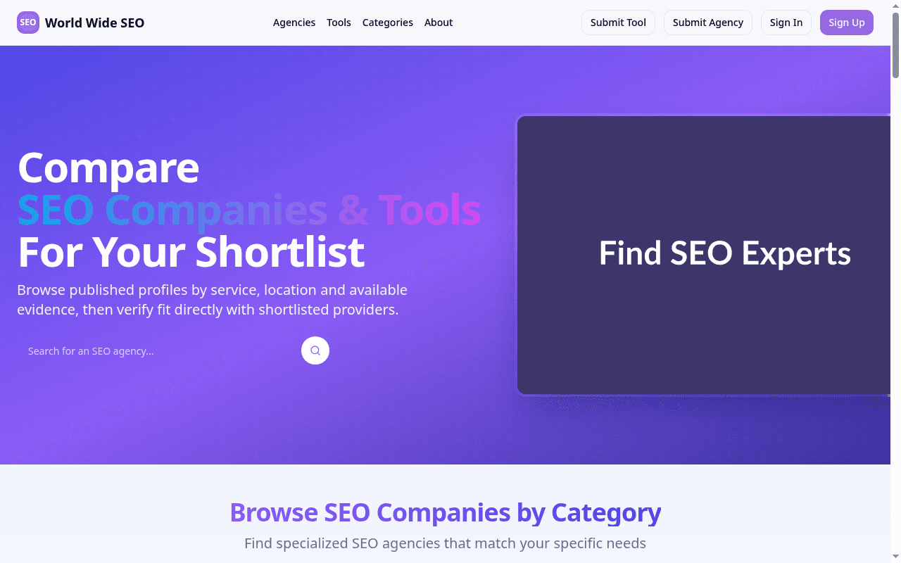 World Wide SEO screenshot 1