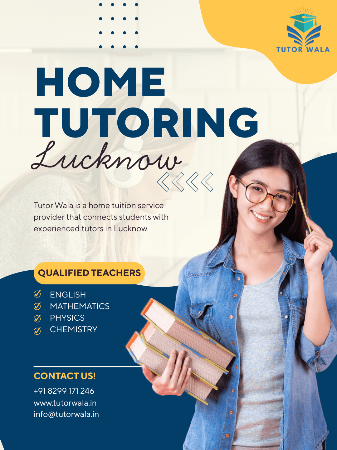 Home Tutor Lucknow | Tutor Wala screenshot 1