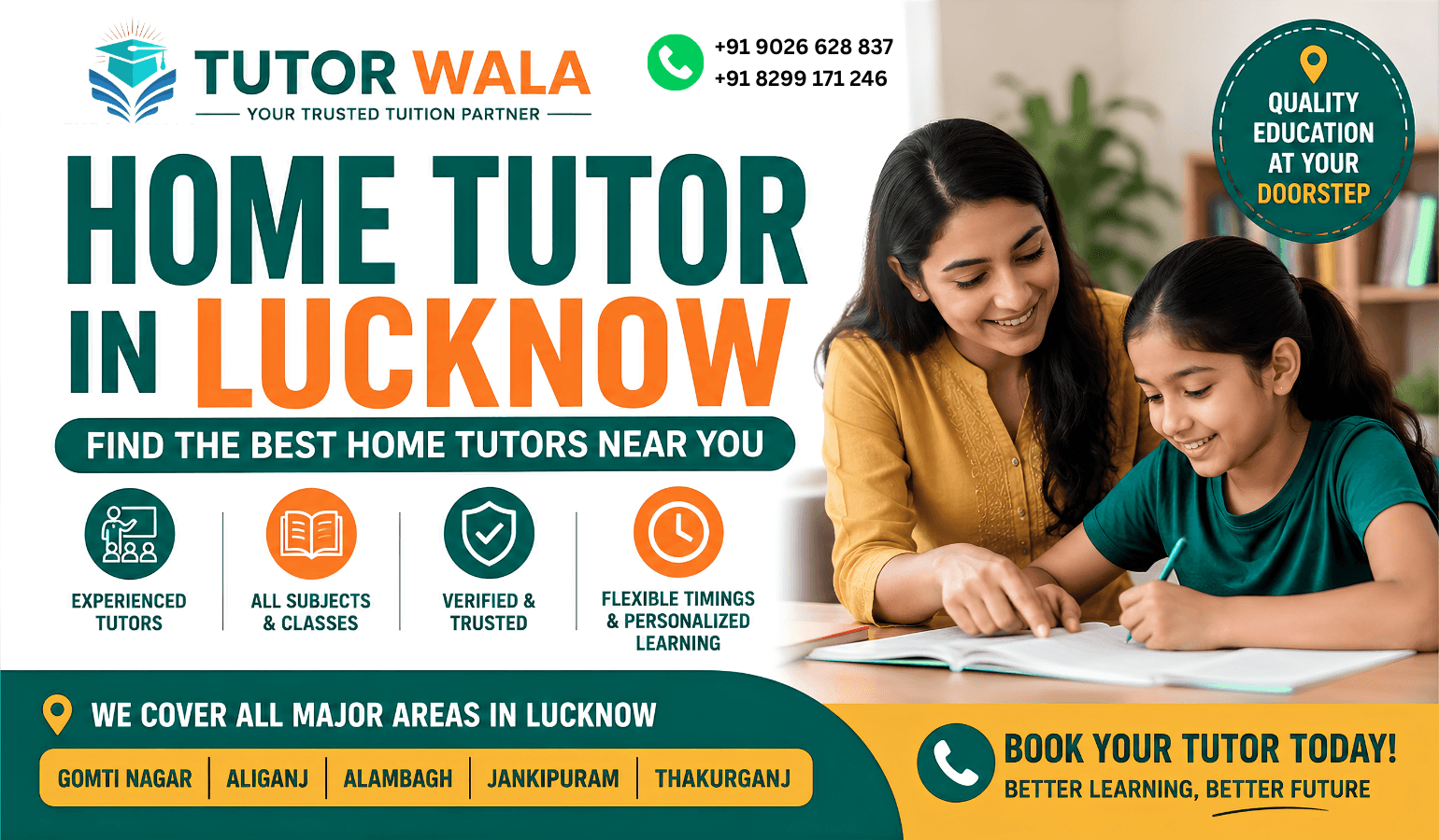 Home Tutor Lucknow | Tutor Wala screenshot 3