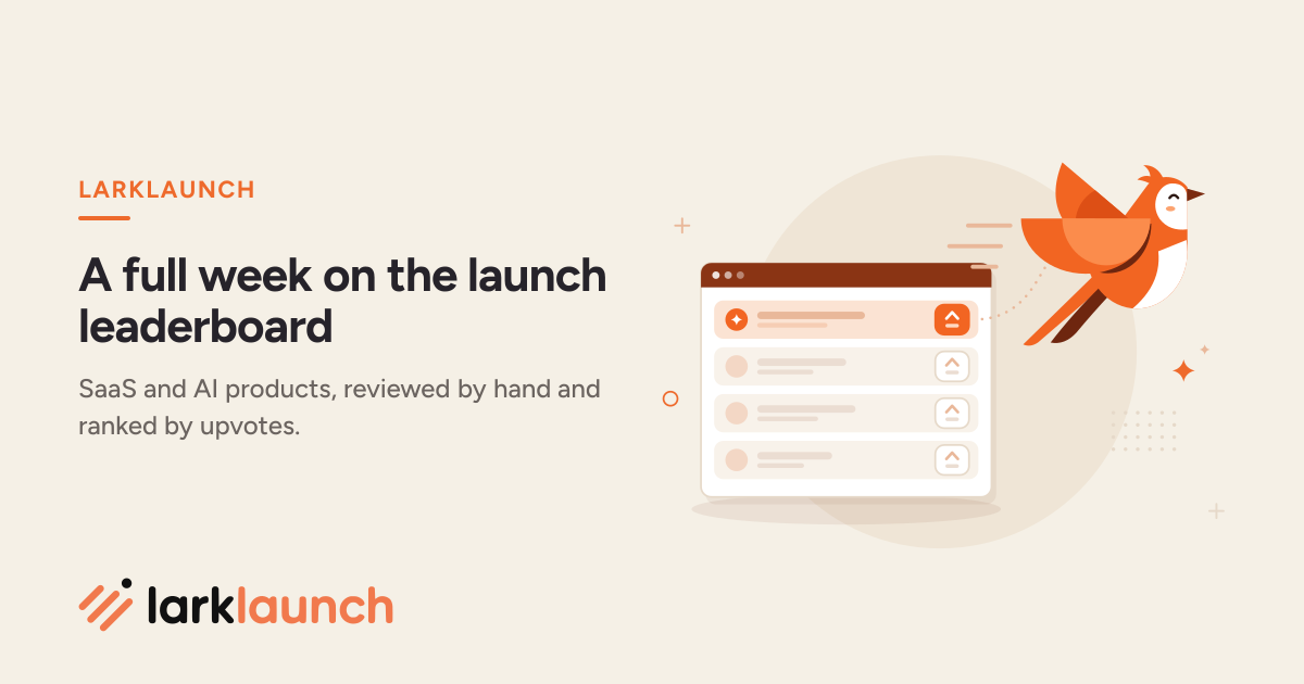 LarkLaunch screenshot 1